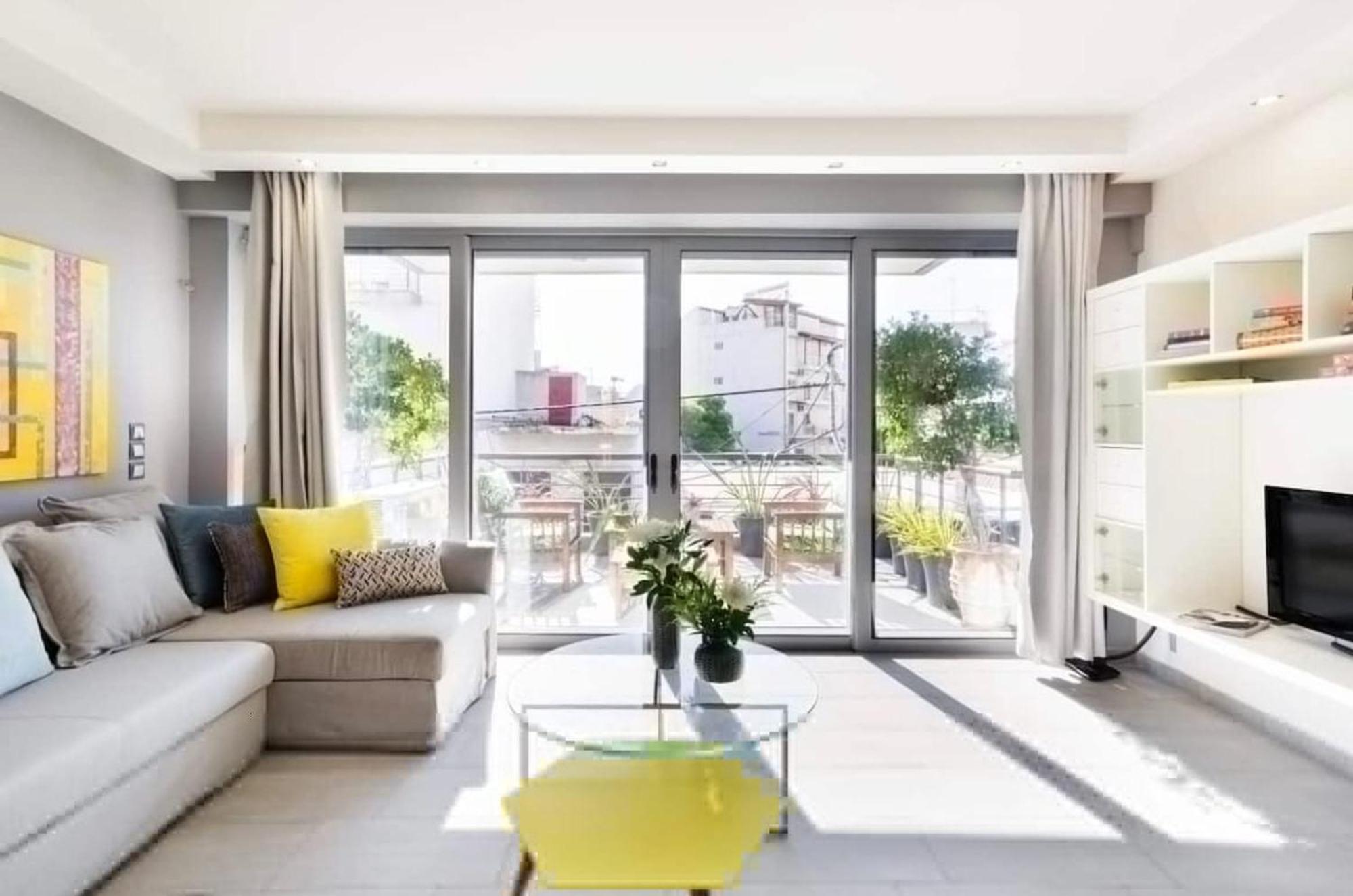 Stylish Boutique Loft With Private Balcony Leilighet Athen Eksteriør bilde